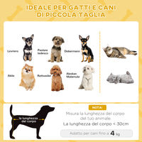 Cuccia per Cani e Gatti Ø48x24,5 cm con Cuscino in Truciolato Beige