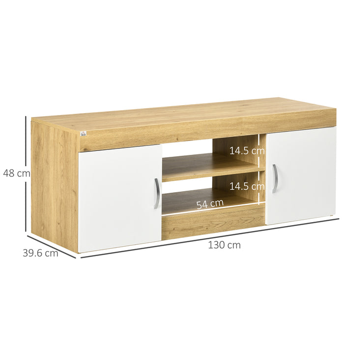 Mobile TV 130x39,6x48 cm Max 60” in Truciolato Legno