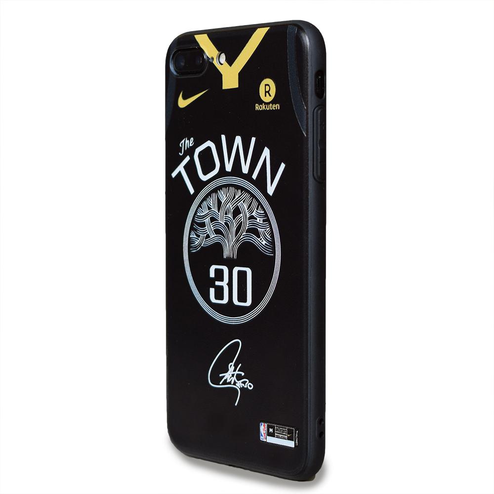 Custodia Maglia Stephen Curry Golden State iPhone 7 Plus - 8 Plus-Nero