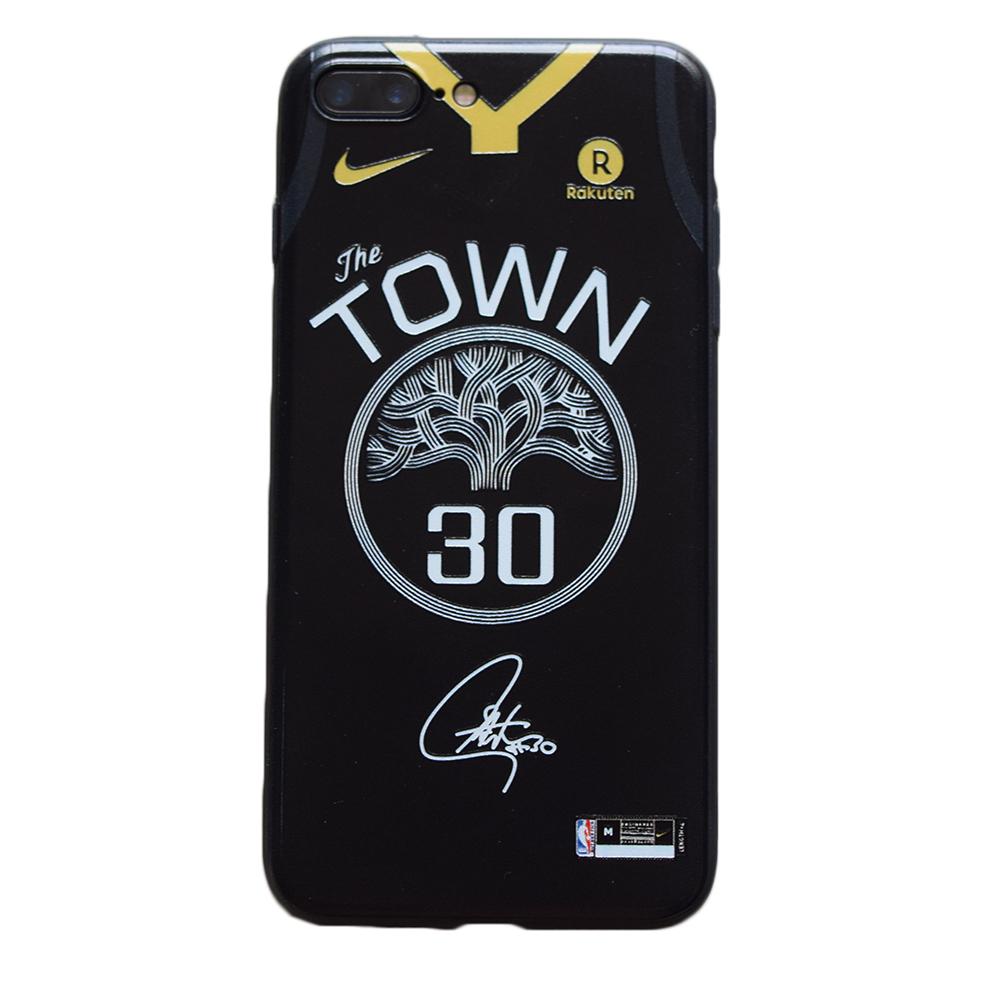 Custodia Maglia Stephen Curry Golden State iPhone 7 Plus - 8 Plus-Nero