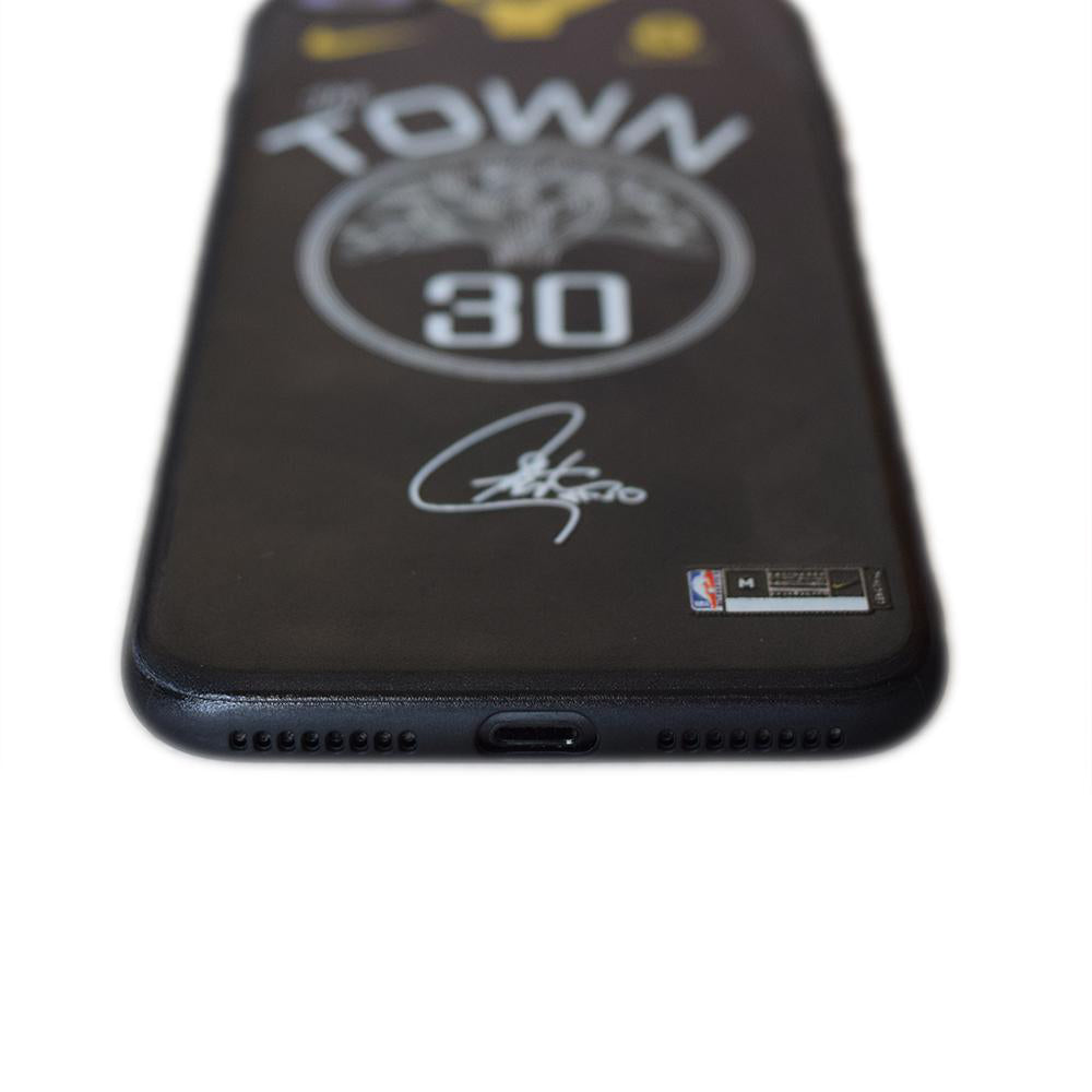 Custodia Maglia Stephen Curry Golden State iPhone 7 Plus - 8 Plus-Nero