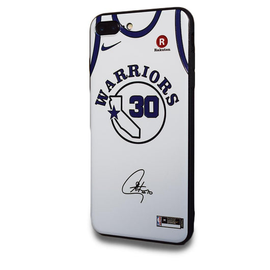 Custodia Maglia Stephen Curry Golden State iPhone 7 Plus-8 Plus-Bianco