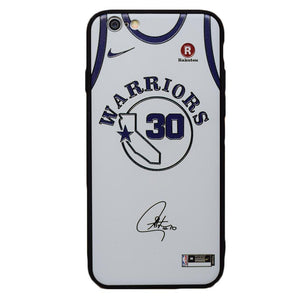 Custodia Maglia Stephen Curry Golden State iPhone 7 - iPhone 8 -Bianco