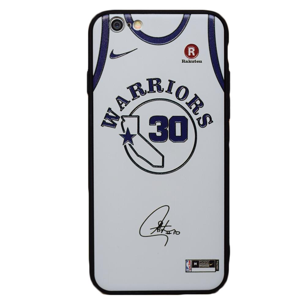 Custodia Maglia Stephen Curry Golden State iPhone 6 - iPhone 6s-Bianco