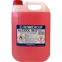 ALCOOL DENATURATO 99,9 CERTIF. LT.5(ITALCHIMICI)  PZ 4,0