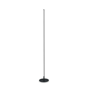 Piantana Industrial-Minimal Yoko Alluminio-Plastiche Nero Led 16W 3000K