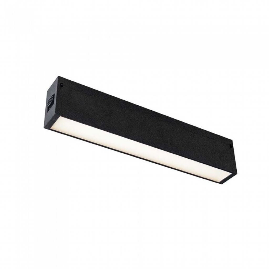 20W Led Magnetic Smd Linear Light Black Ip20 24V 4000K