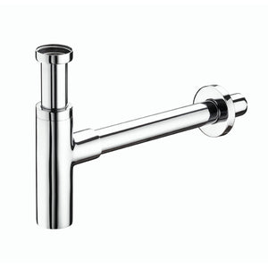 Sifone lavabo o bidet telescopico a bottiglia in ottone cromato 16-30 cm