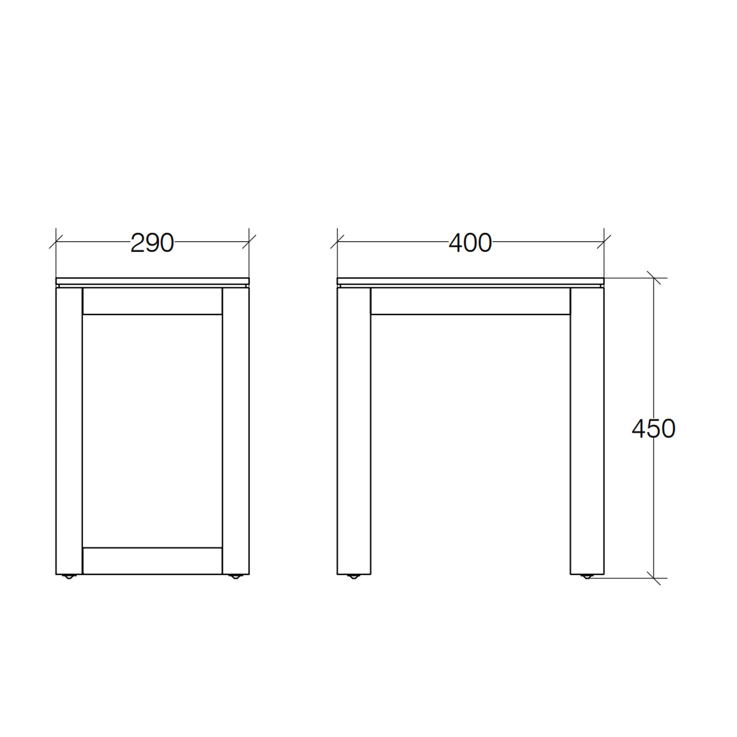 Sgabello in BambÃ¹ verniciato collezione Scagni Lineabeta portata 120 Kg