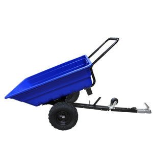 Cippatrice T-Mech 6,5HP Benzina & Carrello da Giardino Ribaltabile