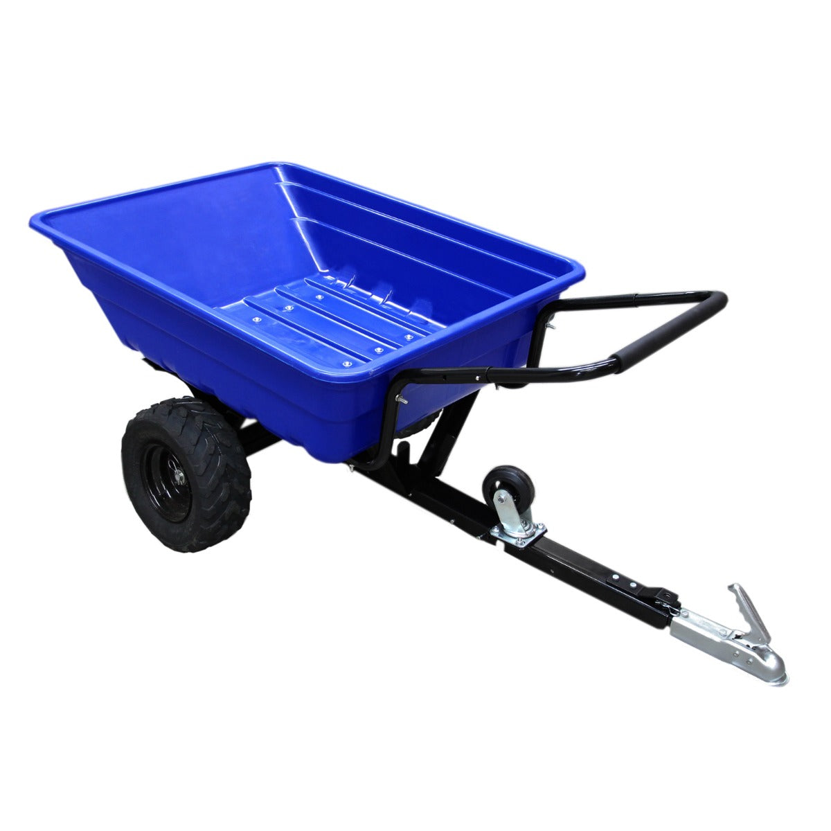 Cippatrice T-Mech 6,5HP Benzina & Carrello da Giardino Ribaltabile