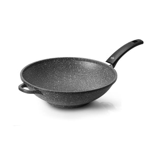 Wok Antiaderente 1 Manico Ø32 cm Olympia Hard Cook