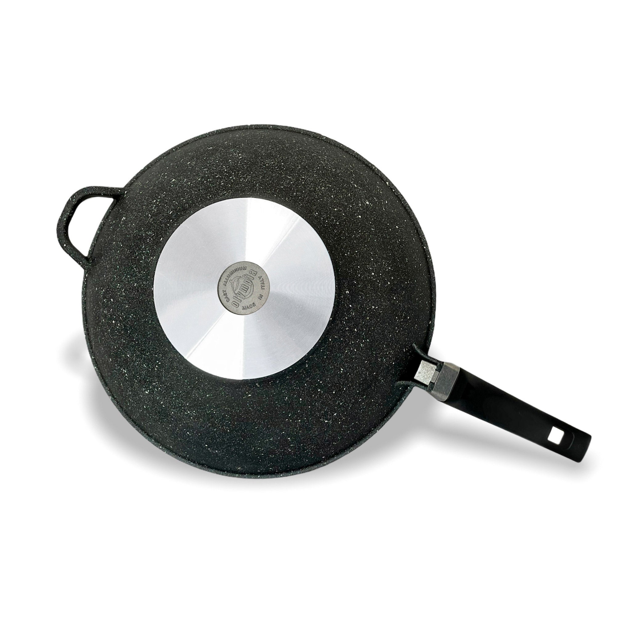 Wok Antiaderente 1 Manico Ø32 cm Olympia Hard Cook