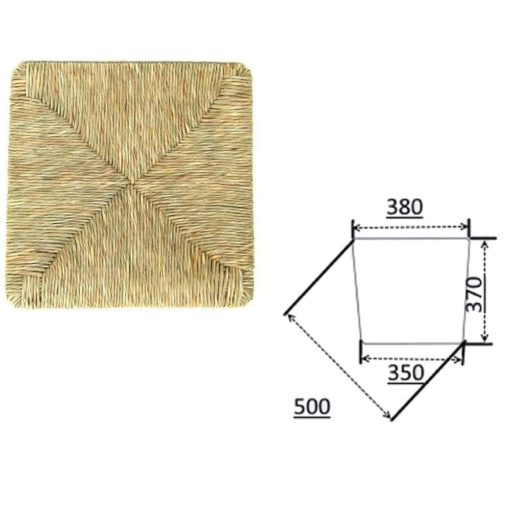 Ricambio in paglia palustre per sedia in legno silvana 427