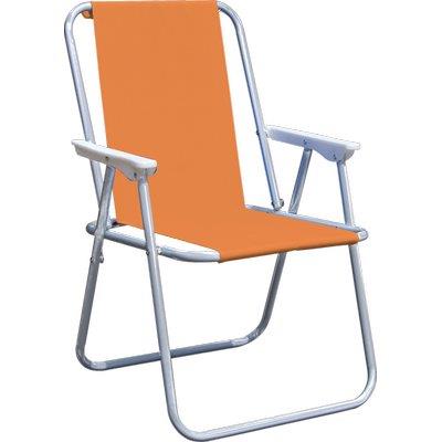 Sedia pic nic domus acciaio/poly arancio cm 57x47 h.cm 75 Domus 