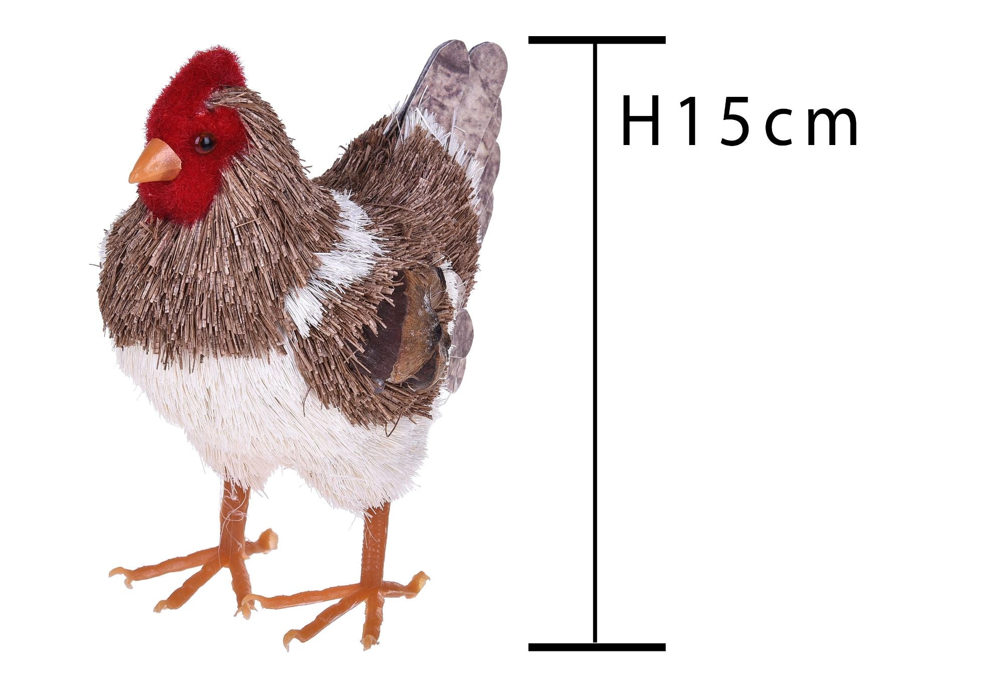 Set 2 Galline Decorative H 15 cm