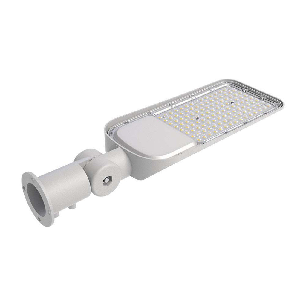 50W Led Light Sensor Streetlight With Samsung Chip & Adaptor 4000K