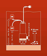 Pompa Sommersa Acque Scure Einhell GC DP 1020 N Elettropompa a Immersione