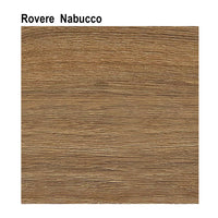 Mobile bagno sospeso Oscar01 cm 115x190x46 rovere nabucco