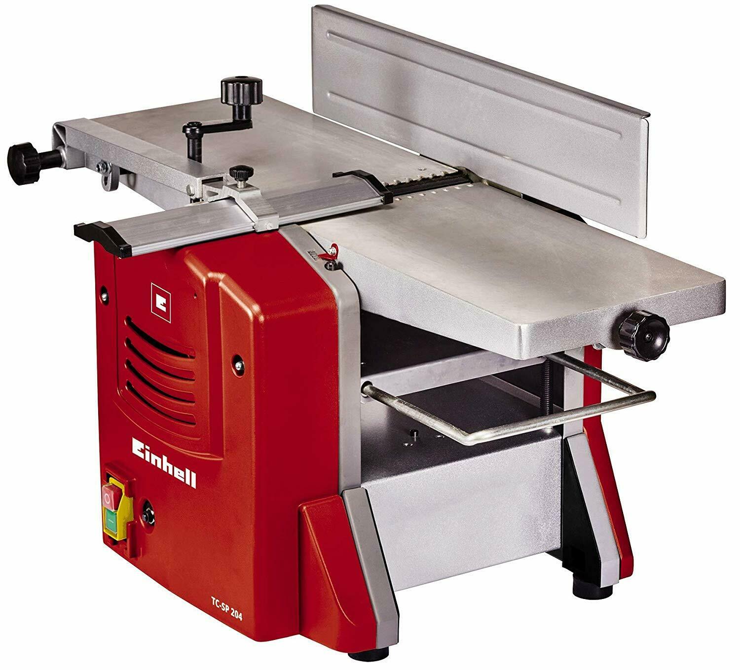 Pialla a Filo e Spessore Einhell TC-SP 204 Piallatrice Legno Banco 1500 W 204 mm