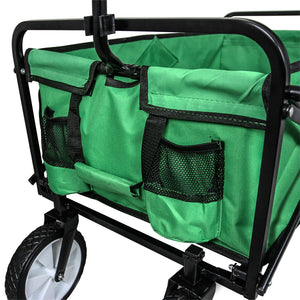 Carrello per Giardinaggio Pieghevole - Verde