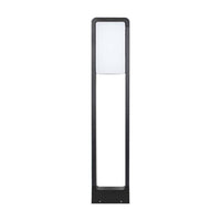 10W Led Bollard Lamp With Samsung Chip 4000K Ip65 Black Body