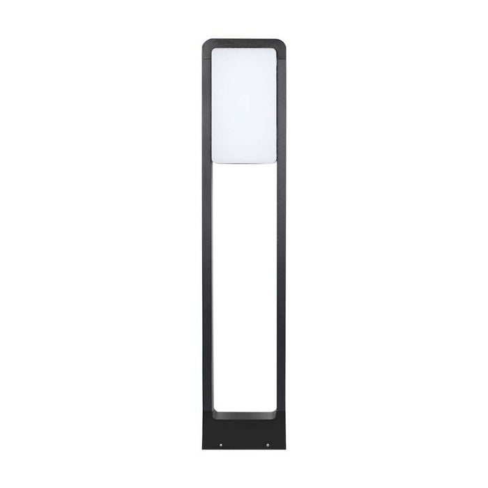 10W Led Bollard Lamp With Samsung Chip 4000K Ip65 Black Body