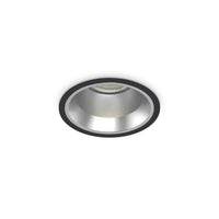 Faretto Ad Incasso Off Alluminio Nero Led 15W 3000K Luce Calda