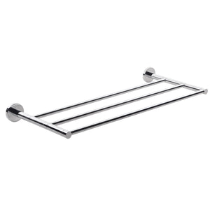 Gedy Felce mensola portasciugamani acciaio inox e cromall cm 61,5x26,3x5,6