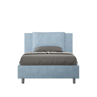 Letto Singolo 100x200 cm Senza Rete Antea Azzurro