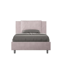 Letto 1 Piazza e Mezzo 120x190 cm con Rete e Contenitore Antea Glicine