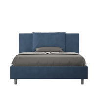 Letto 1 Piazza e Mezzo 130x190 cm con Rete Antea Blu