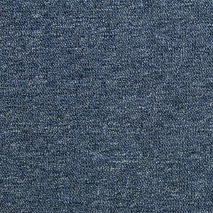 40 Mattonelle di Moquette 10mq in Blu Tempesta & Grigio Antracite