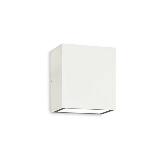 Applique Moderna Argo Metallo Bianco Led 10W 3000K Luce Calda