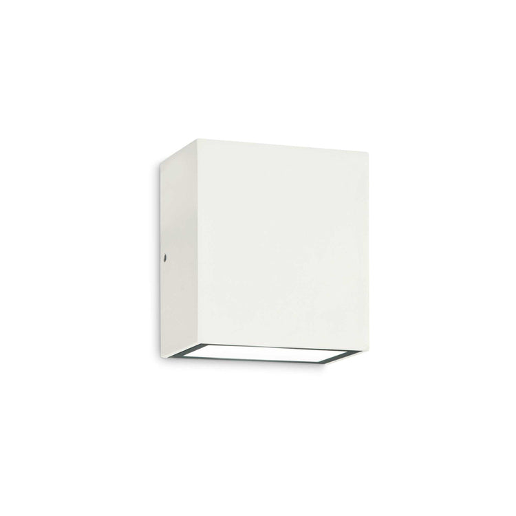 Applique Moderna Argo Metallo Bianco Led 10W 4000K Luce Naturale