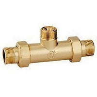 3/4" U6 Tee Di BY-Pass, Equilibrati. CALEFFI 649056