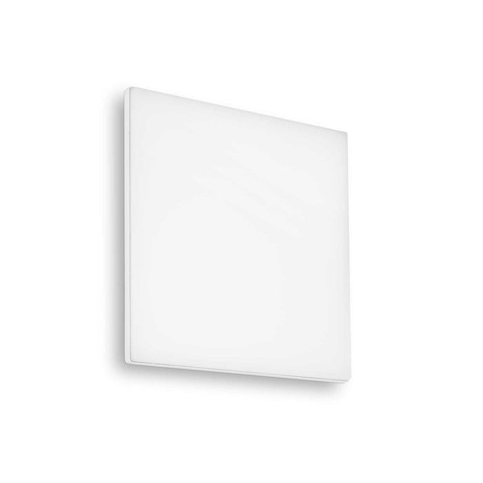 Plafoniera Quadrata Moderna Mib Alluminio-Materie Plastiche Bianco Led 19W 3000K