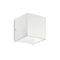 Applique Moderna Rubik Alluminio Bianco Led 8,5W 3000K Luce Calda