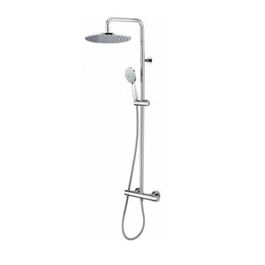 Colonna doccia termostatica Bossini Cosmo  in ottone cromato soffione diametro 280 mm