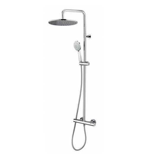 Colonna doccia Bossini mod. Cosmo Monocomando ottone cromato con soffione tondo 280 mm