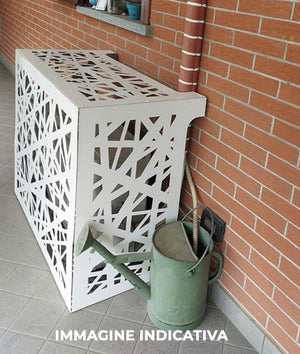 Copri Condizionatore 86x44x68 cm in Alluminio Classic M Bianco