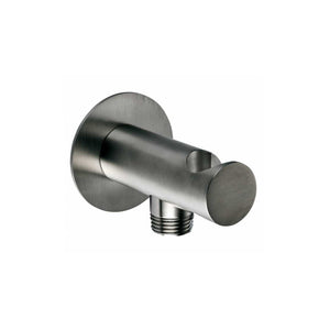 Supporto presa acqua Bossini in acciaio inox satinato