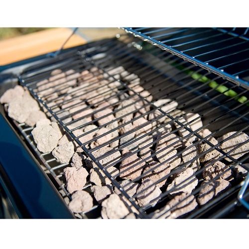 Barbecue Gas 4936 Double Ompagrill Cottura Riflessa Pietra Roccia Laviga