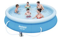 Piscina Fuori Terra Tonda Autoformante Anello Gonfiabile con Pompa Bestway 57274