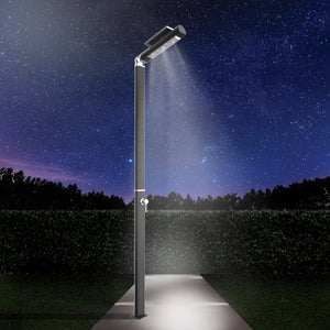 Doccia da Giardino Miscelatore con LED Arkema Quick Ottanio Lucido Metallizzato