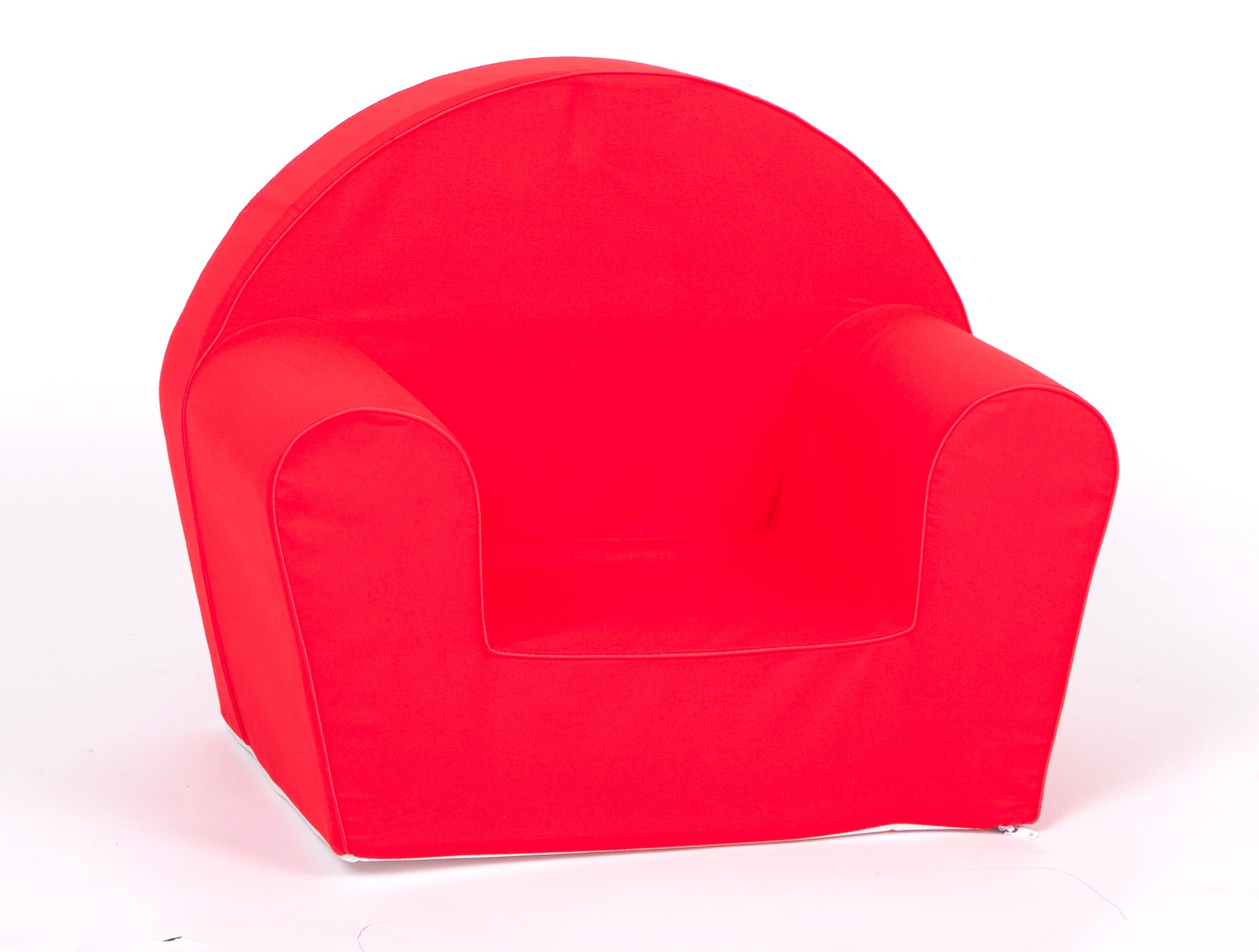 Poltroncina per Bambini 42x31x50 cm in Tessuto Cotone  Rosso