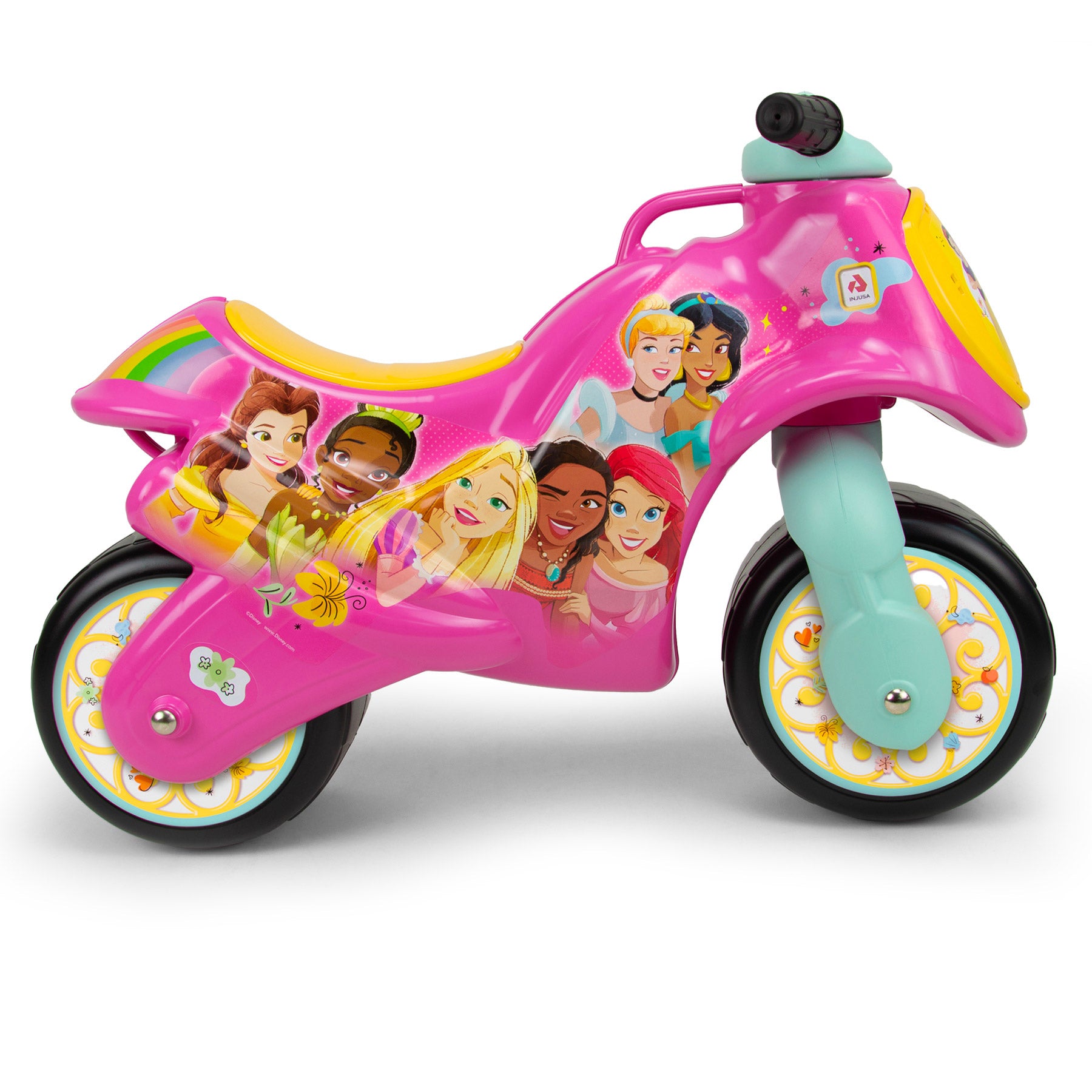 Moto Cavalcabile per Bambini 69x28x49 cm Primi Passi Neox Disney Princess