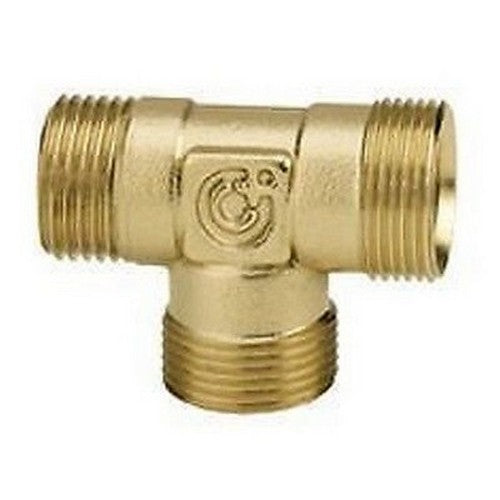 1/2" M X 23 P.1,5 X 23 P.1,5 Raccordo Tee Maschio Laterale. CALEFFI 947400