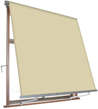 Tenda da Sole a Caduta Braccetti Avvolgibile Alluminio Balcone Milos Verdelook Formato: 3 x 2.45 mt, Colore: Beige