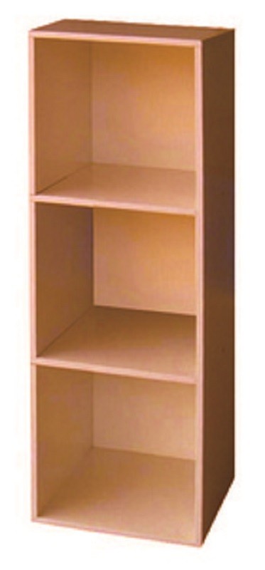 KIT MOBILE LIBRERIA IN MELAMINICO Mod. CUBO 31X29,5X91H COLORE CILIEGIO